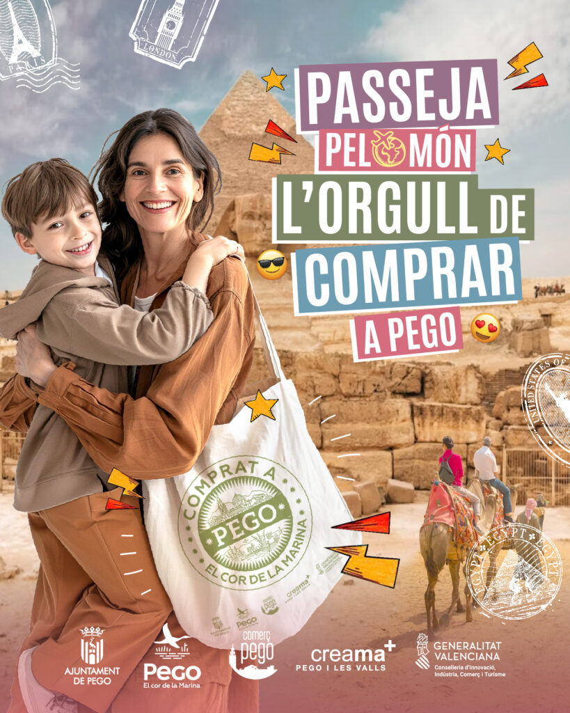 Passeja pel món l'orgull de comprar a Pego